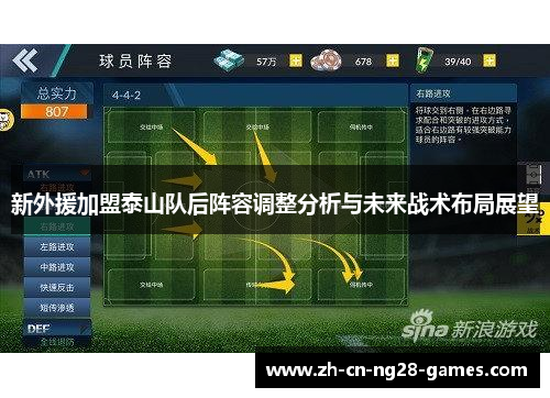新外援加盟泰山队后阵容调整分析与未来战术布局展望